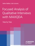 Buchcover: Focused Analysis of Qualitative Interviews with MAXQDA