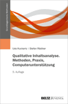 Buchcover Qualitative Inhaltsanalyse 5. Auflage